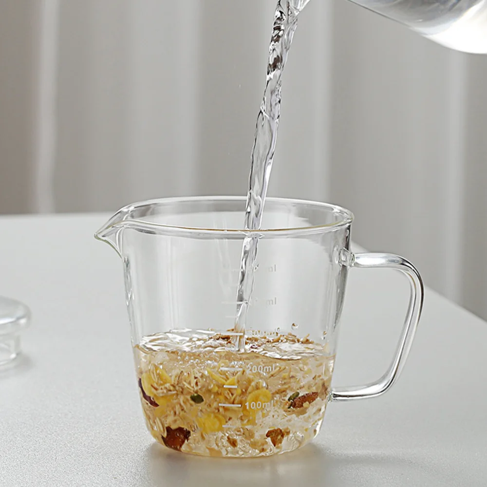 

1Pc 500ml Home Water Cup Children Drinking Cup Coffee Cup with Scale
