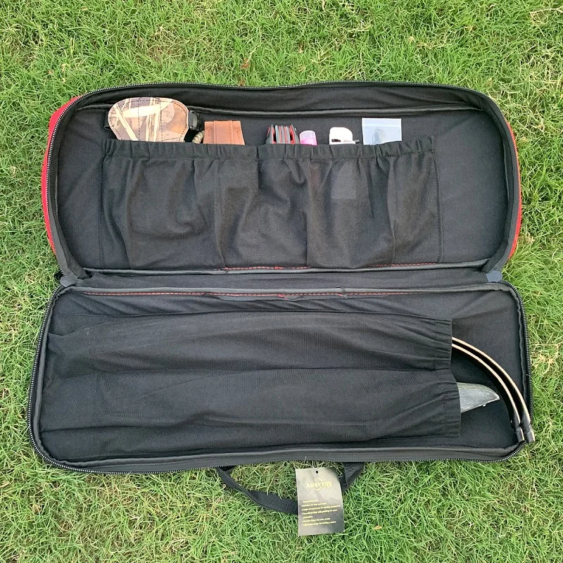 

Archery Recurve Bow Bag Arrow Quiver Canvas Recurve Bow Bag Cases Bag Holder Outdoor Bow And Arrow Hunting Shooting Accessories