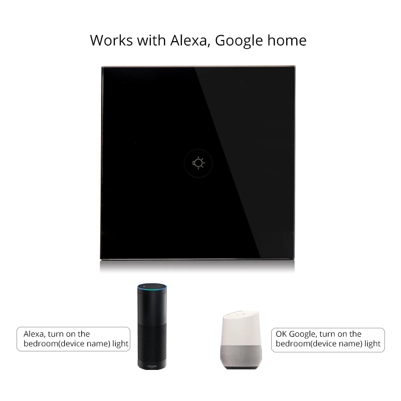 Wifi смарт переключатель 2/3 способ мульти управления связь приложение