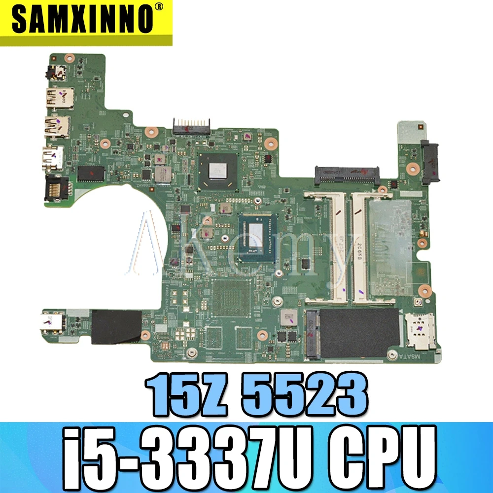 

11307-1 Материнская плата для For DELL INSPIRON 15Z 5523 материнская плата для ноутбука i5-3337U процессор оригинальный 100% протестирован
