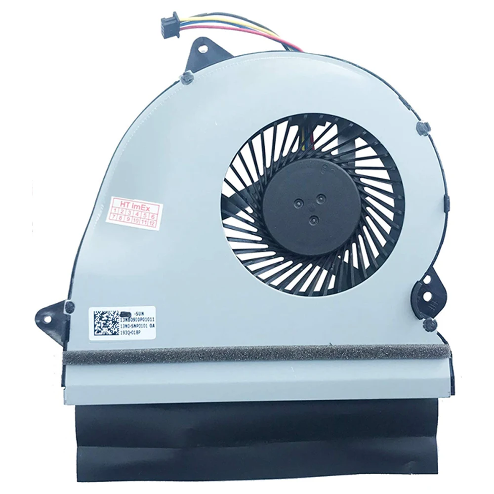 

OVY компьютер Процессор Охлаждающие вентиляторы кулера для ASUS ROG Strix GL552 JX GL552J GL552VX GL552VW тетрадь вентилятор охлаждения для ПК 13NB07Z1P01011