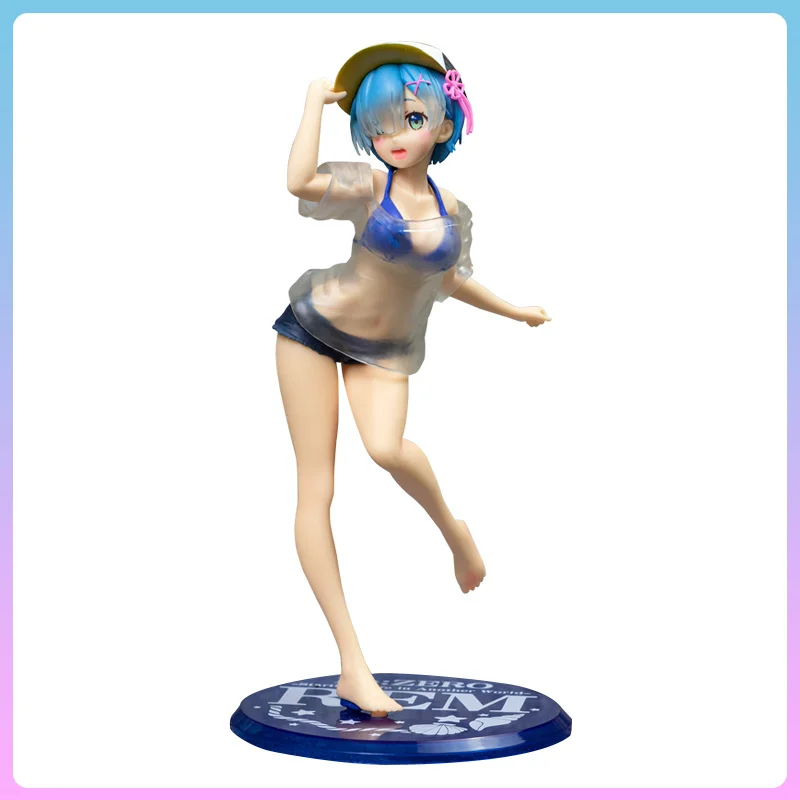 Аниме Re Life in a different world from zero фигурки Rem купальники ПВХ модели игрушки Kawaii Zero