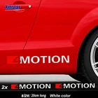 2 шт., 4 движущиеся наклейки на кузов автомобиля Volkswagen VW Tiguan MK2 4x4