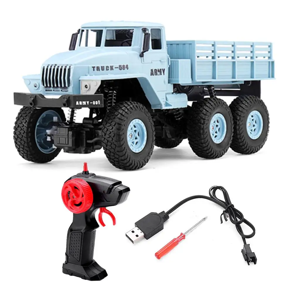 

1:18 2.4G 6CH 2.4GHZ 3.6v 350mah Crawler 15km/h High Speed Climbing off-road Brush Remote Control RC Car Vehicle Models Toys