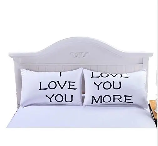 Набор из 7 наволочек романтический подарок для пар на Рождество День Святого