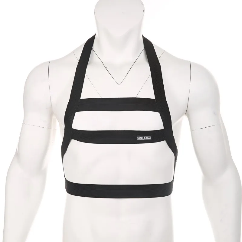 Стринги бандаж набор сексуальный нейлон нагрудный ремень для тела мужчин