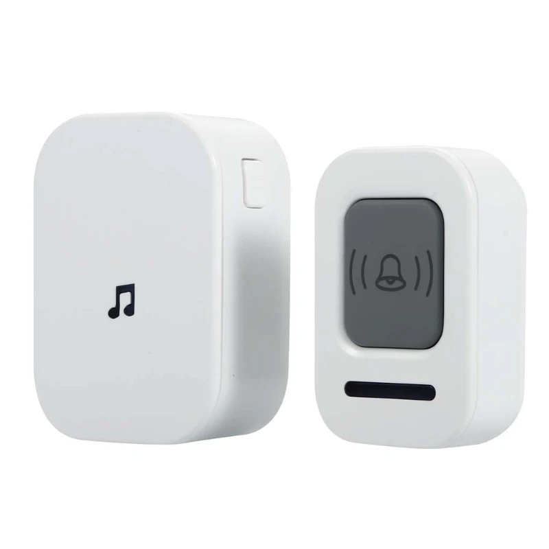 

EU US Plug AC 90-260V Wireless Doorbell Door Bell 60 Rings Tune Song 300M Remote Distance Smart Home Cordless Doorbell