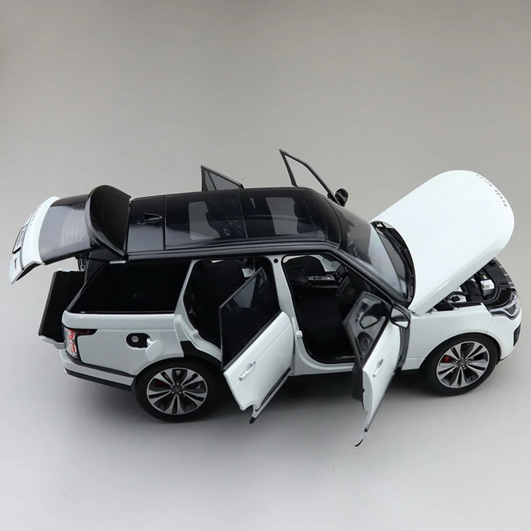 

LCD 1/18 Scale Range Rover 2020 White Diecast Car Model Collection Gift Toy