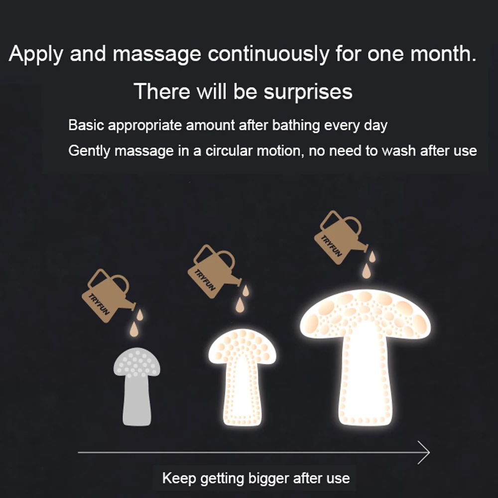 Tryfun 40 мл масло для увеличения пениса травяная эссенция усилители роста таблетки