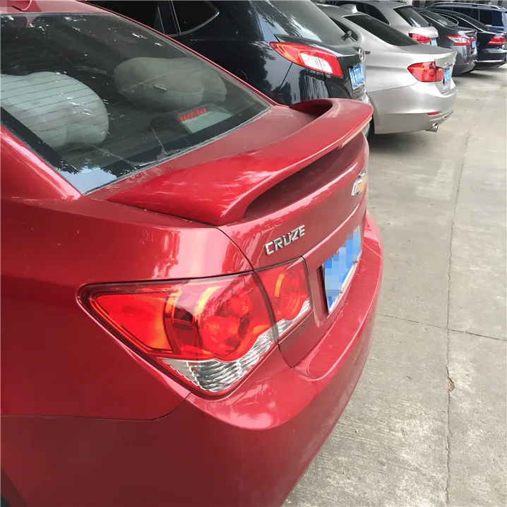 Задний спойлер из АБС пластика для Chevrolet Cruze B 2009 2014|rear spoiler|spoiler for chevrolet cruzecar rear wing |