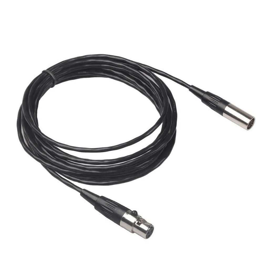 Кабели 2 м/1 м/0 3 м Mini XLR 3Pin мужчина к Сделано в Китае Женский аудио кабель провод для