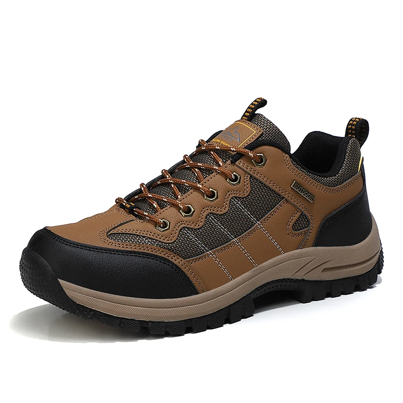 

Men's HIking Shoes Tactical Trekking Waterproof Shoe Outdoor Antiskid Breathable Climbing Hunting Tourism Mountain Sneakers