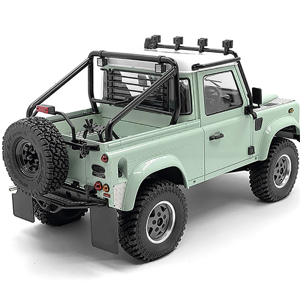 

Stainless Steel Rear Window Metal Fence Bars for RC4WD New 2015 D90 Pickup Truck Shell RC Model Car Accessories