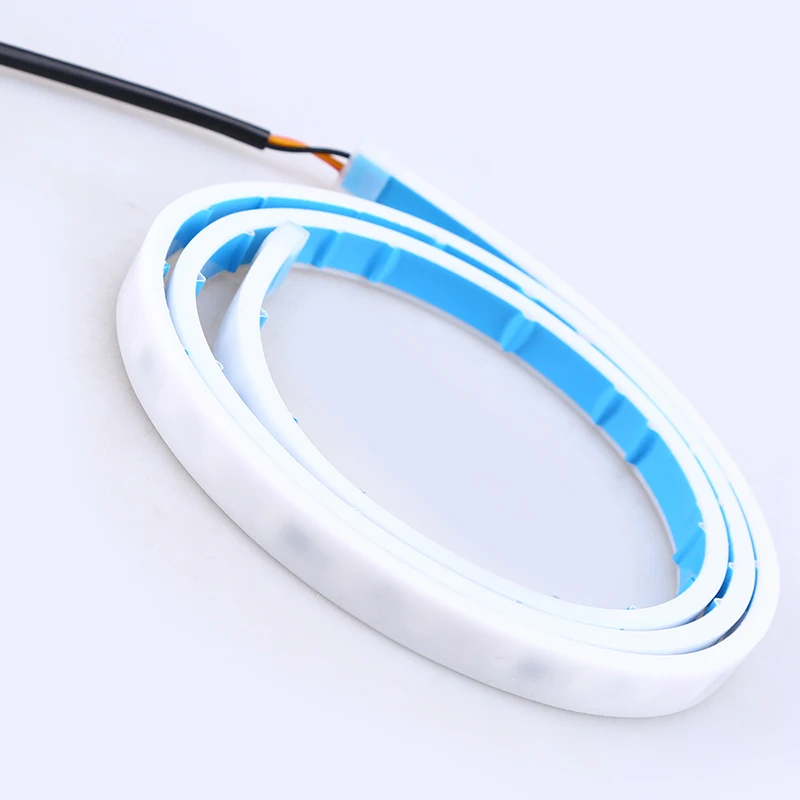 POSSBAY 1x120 см Автомобильная задняя дверь поворотный сигнал световая полоса RGB