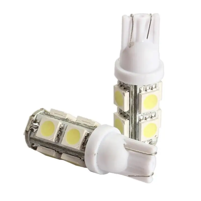 2 шт. Автомобильный светодиодный светильник 194 168 W5W T10 9SMD 5050 задний указатель