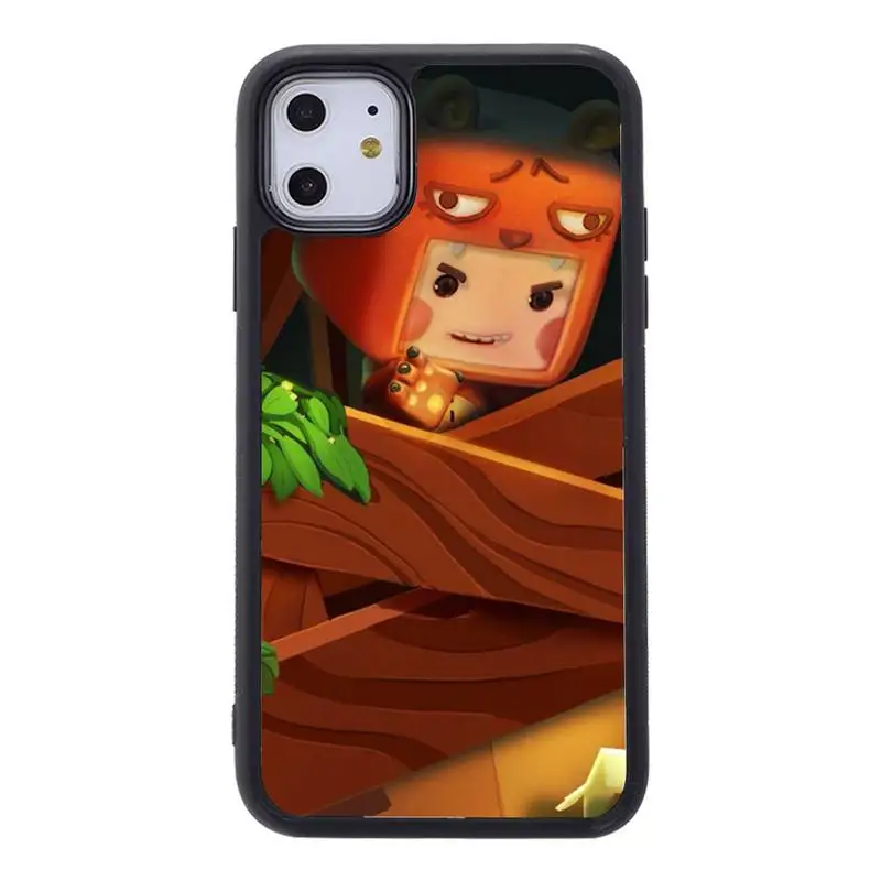 

Sandbox game Mini World Phone Case For Samsung S8 S9 S10 S20 plus 5G lite note 20 ultra PC nax fundas cover