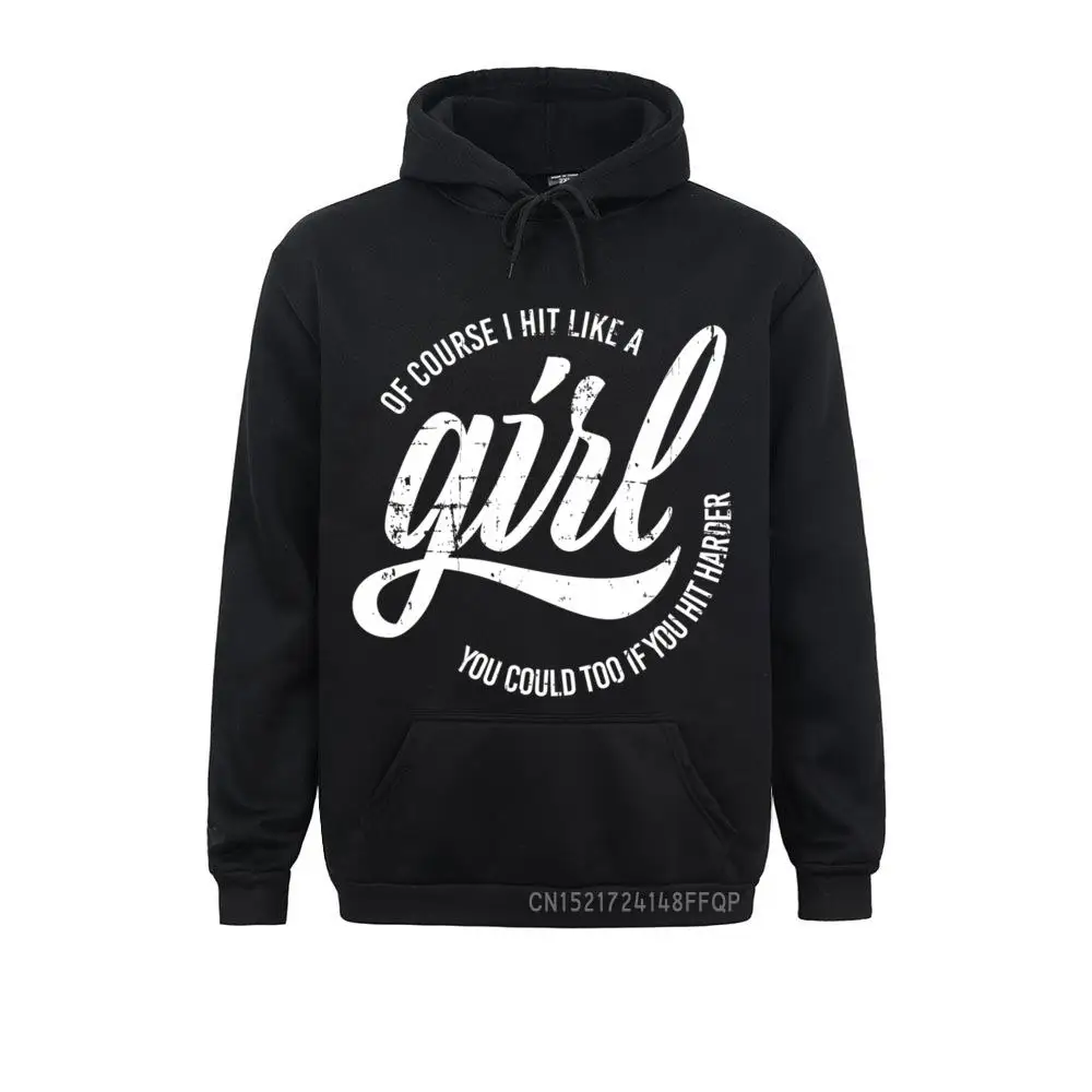 I Hit Like A Girl You Could Too If You Hit Harder Boxing Pullover Hoodie Hoodies Long Sleeve Boy Sweatshirts Hip Hop