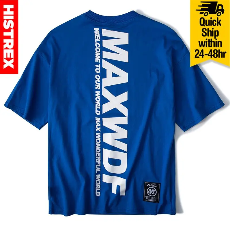 HISTREX модные 2019 100% Хлопок Уличная Футболка с принтом для мальчиков и мужчин