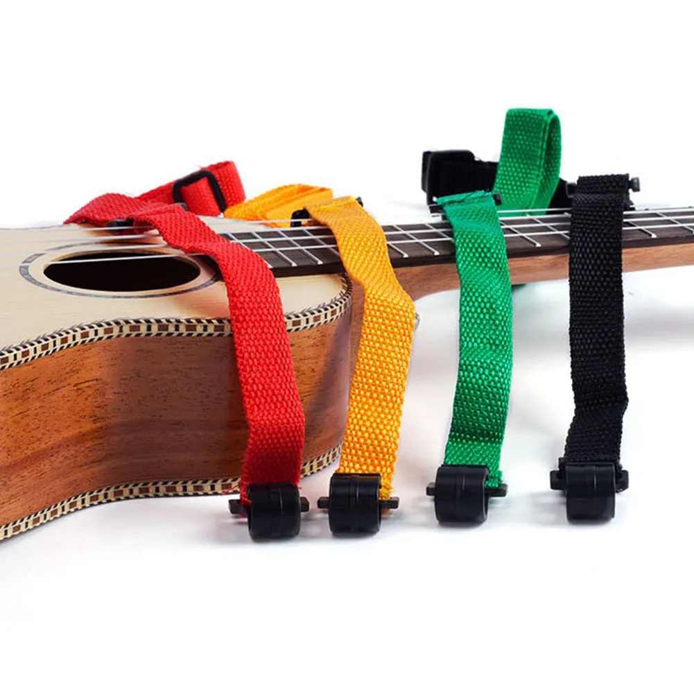 

Ukulele Strap Adjustable Lightweight Nylon Uke Straps Many Colours Guitar Hang Neck Hot Sale Sling Music Instrument Straps