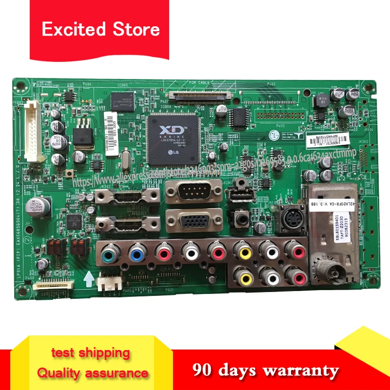 Для LG 42LH30FR CA основная плата LP91A EAX56856904 (7) Рабочая 42 дюйма LC420WUE|Платы для мобильных