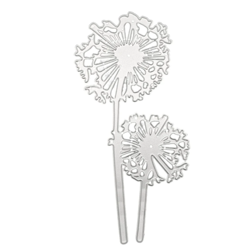 

Металлические Вырубные штампы в виде одуванчика, фотоальбом, бумажная карта, шаблон, форма, тиснение, крафтовое украшение