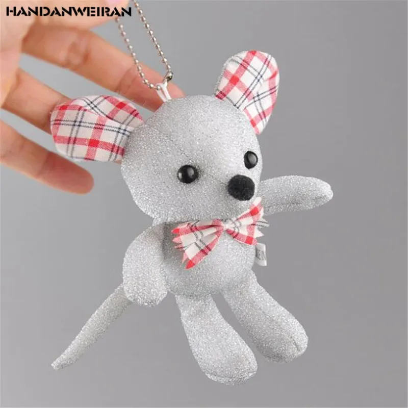 HANDANWEIRAN 1 шт. 13cm2020 год талисман крысы креативная плюшевая кукла Премиум ПП Хлопок