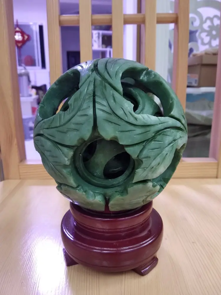 Красивая сфера для рукоделия набор из 6 слоев шарик ручная резьба банка Gyrate