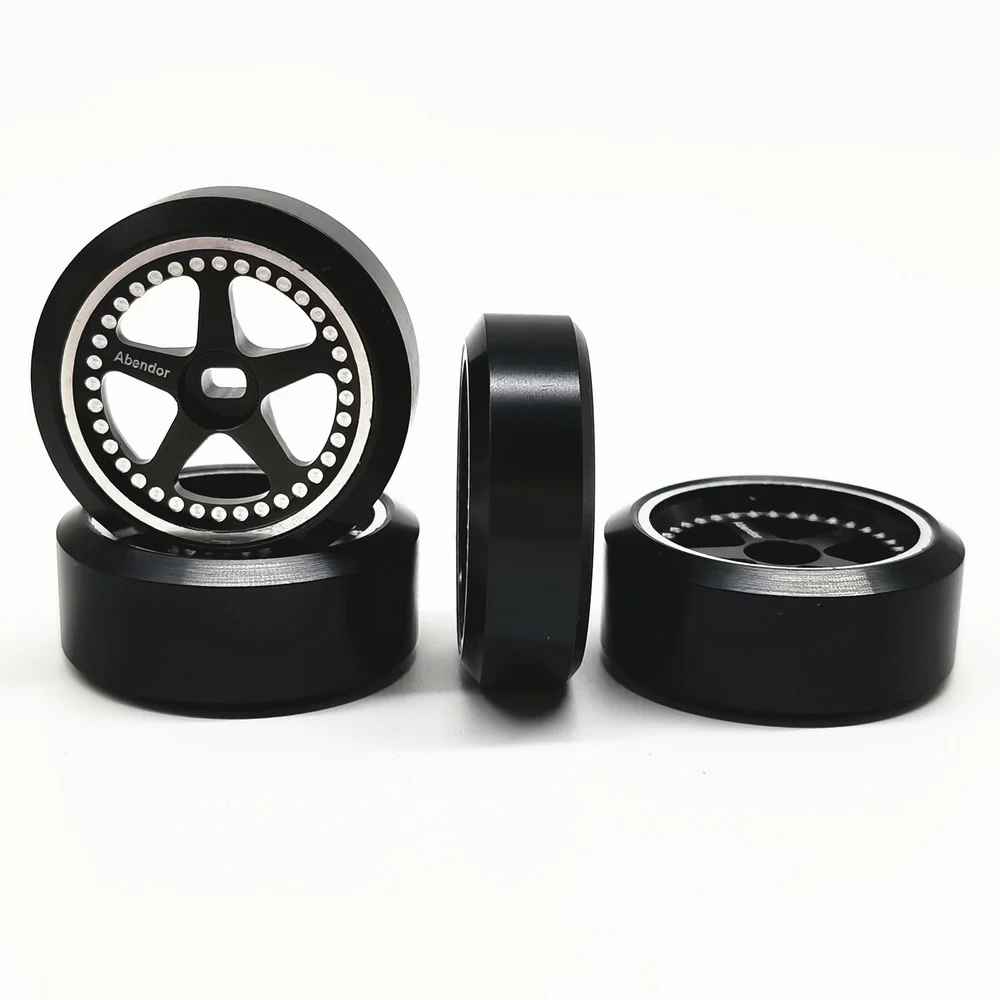 Cubo de rueda de Metal RC de 22MM y neum&aacute;ticos de derrape estables para MINI-Z, AWD, AMZ, MINI-Q, AMR, GLA, HGD1, Wltoys, piezas de actualizaci&oacute;n de coche RC-2