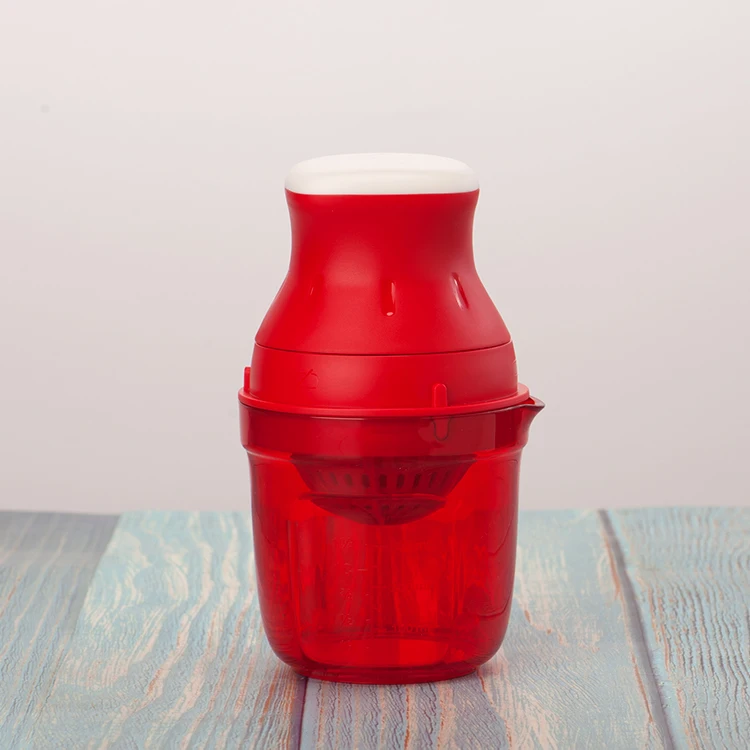 

Plastic Mini Manual Juicers Machine Orange Lid Simple Lemon Orange Portable Manual Juicers Fruits Licuadora Kitchen Tool DG50MJ