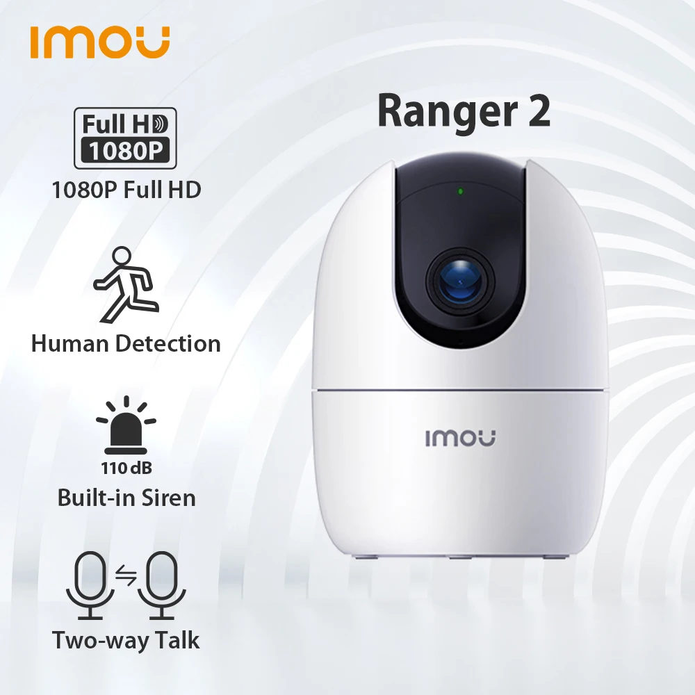 

IP-камера Dahua Imou Ranger 2, 1080P, 360 Поворот, Wi-Fi