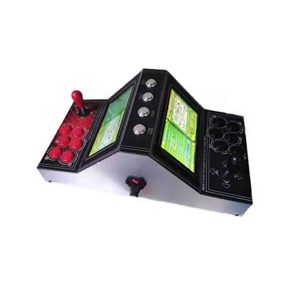 

10 inch LCD Table top arcade Machine With Classical games 1300 in 1 Pandora Box 6 Game PCB with joystick and Round button good q