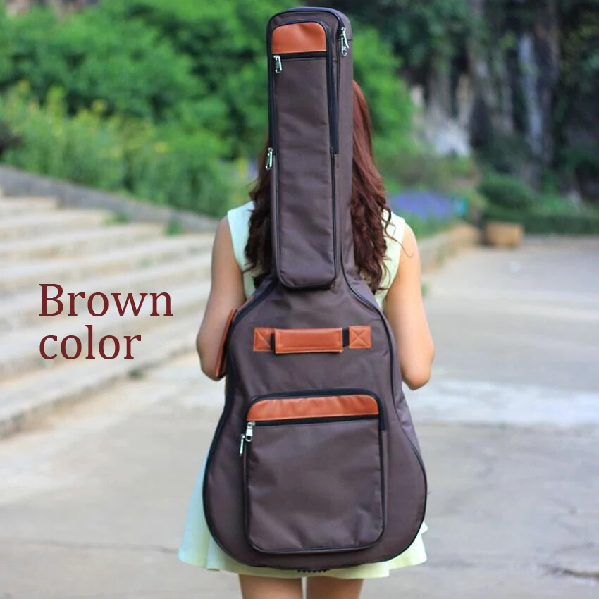 Бесплатная доставка 41 дюймовая сумка для Акустическая гитара народная