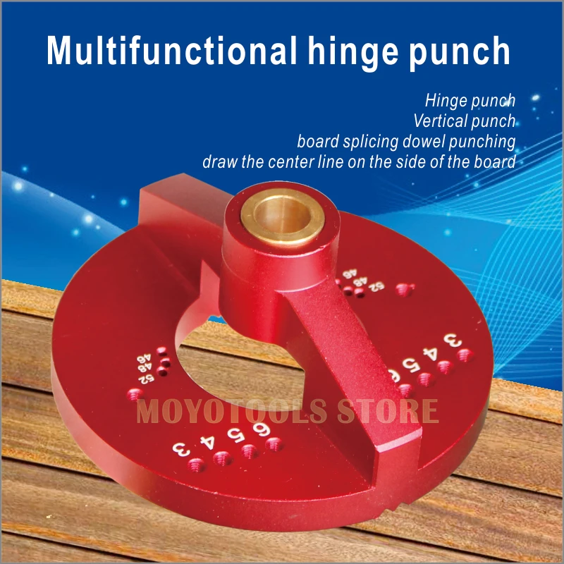 Направляющая для сверления отверстий Forstner многофункциональный Дырокол 35 мм и