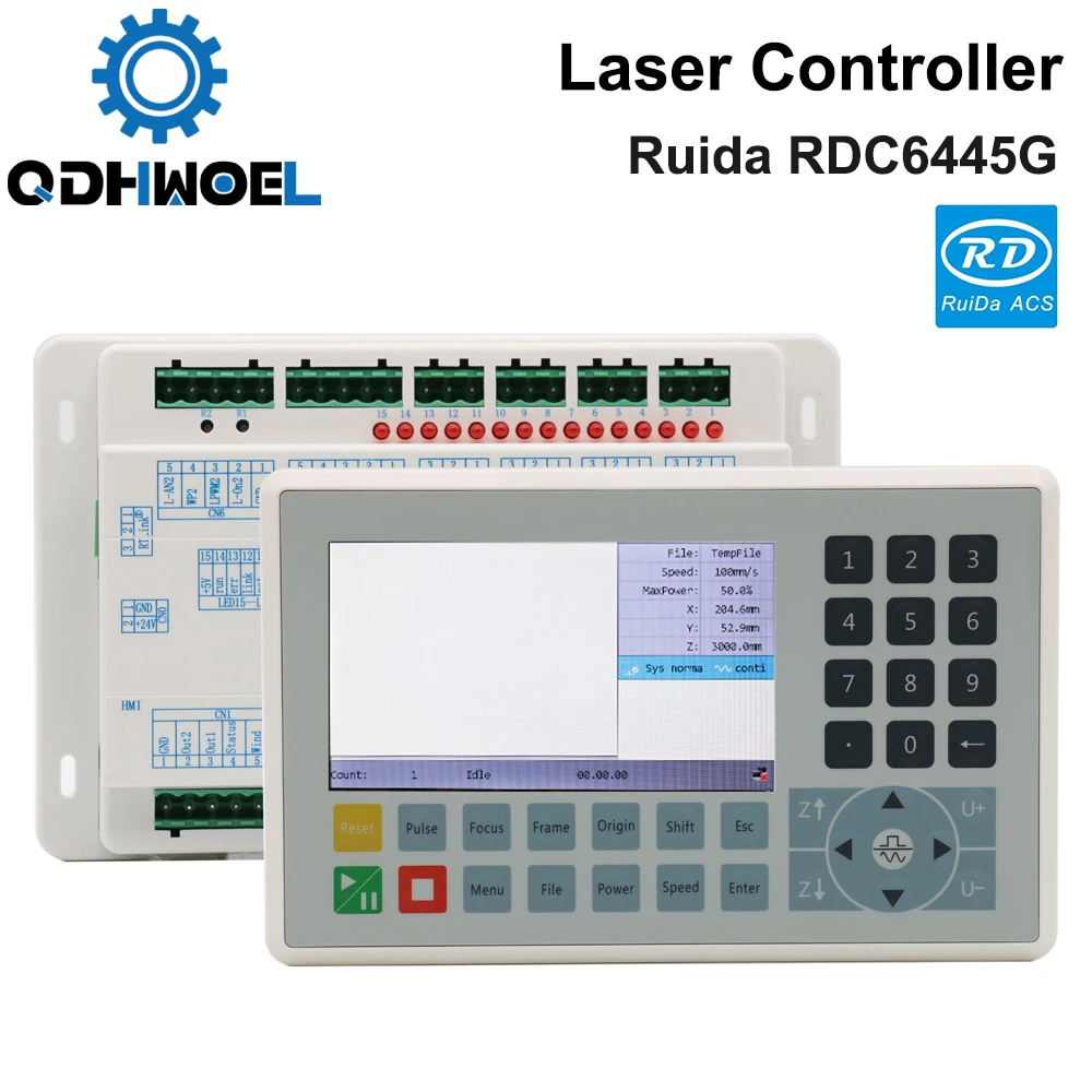 Лазерный контроллер Ruida RDC6445 RDC6445G Co2 для лазерной гравировки режущий станок