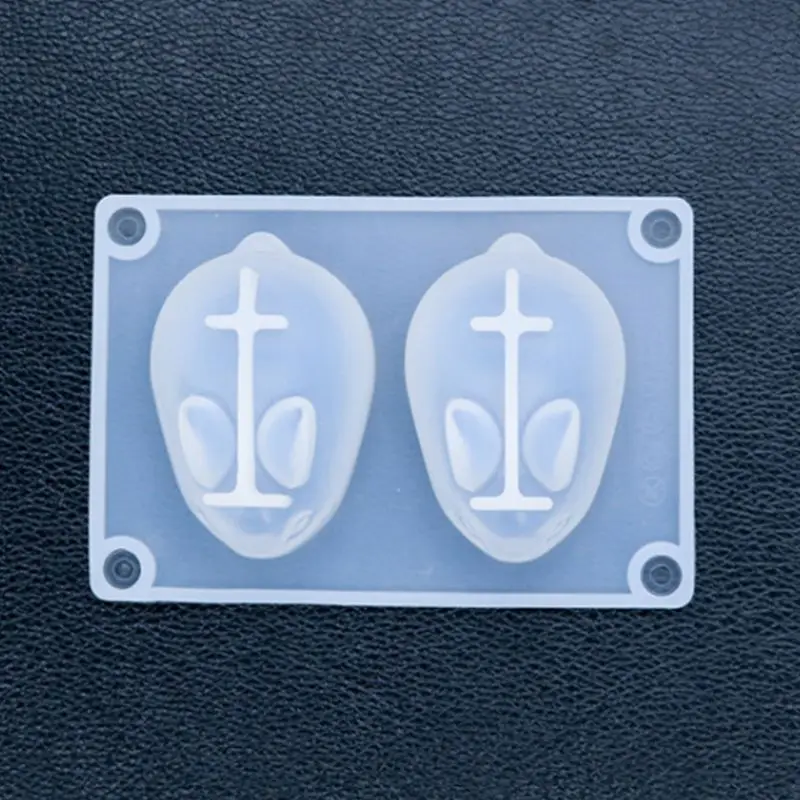 

Cute 3D Rabbit Pendant Silicone Mold Epoxy Resin Mold Jewelry Making DIY Tools