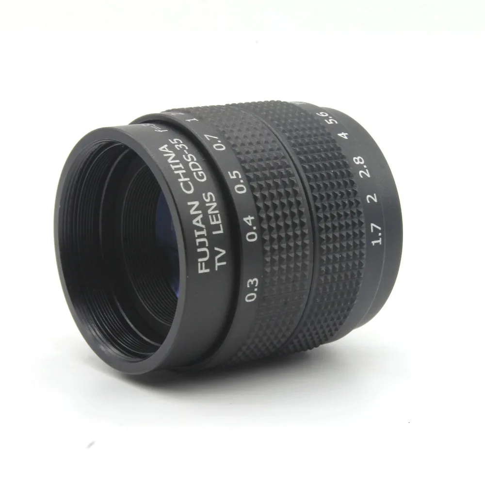 35 мм F1.7 C крепление объектива камеры видеонаблюдения для NEX7 NEX6 NEX5T NEX5 NEX5R A6000 A5100 A5000