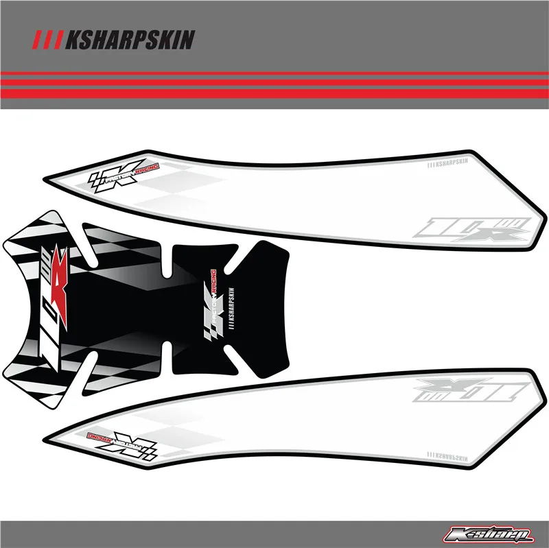 

Rear Fairing Number Board KSHARPSKIN 3D Gel Protector for KAWASAKI ZX10R 2006 ZX6R 2005-06 636