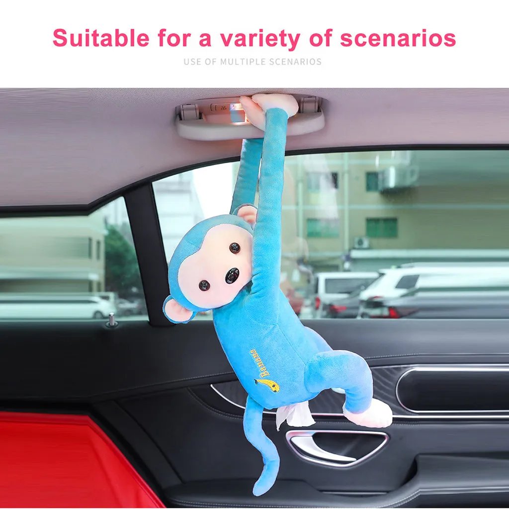 Коробка для салфеток PIPI держатель в виде обезьяны милая игрушка мультяшное