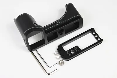 

LB-A7RIV A7R4 A7M4 A92 A9ii Quick Release L Plate/Bracket holder PU leather hand Grip for Sony A7RIV A7MIV camera Arca-Swiss RRS