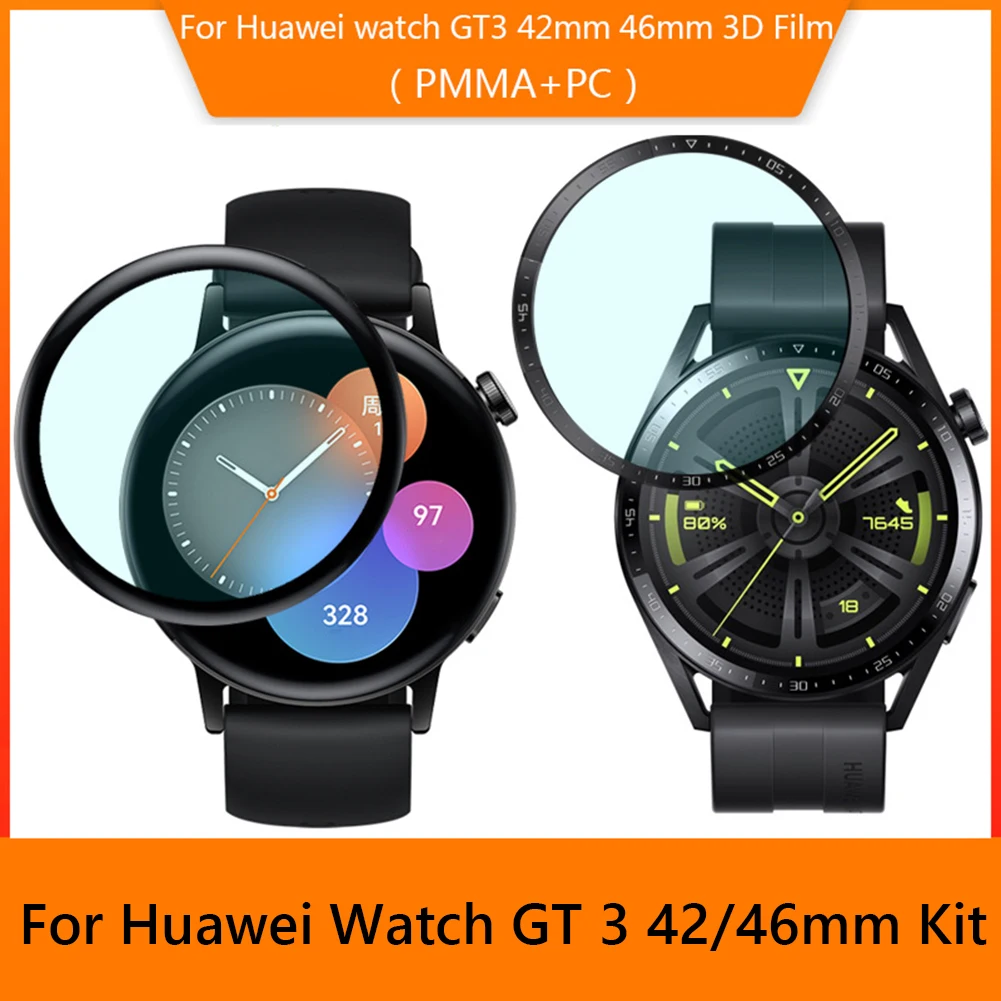 

Soft 3D Full Cover Protective Film For Huawei Watch GT3 42mm 46mm Smart Watch Screen Protector For Huawei Watch GT3 Accessories