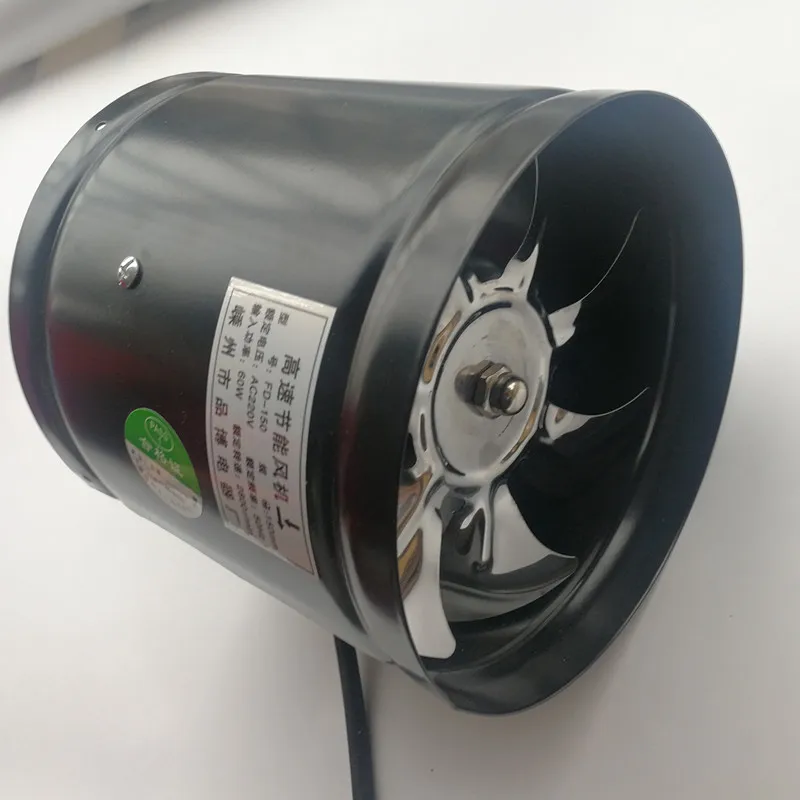 Встраиваемый настенный вентилятор с усилителем 6 дюймов 220 В|Детали вентилятора| |