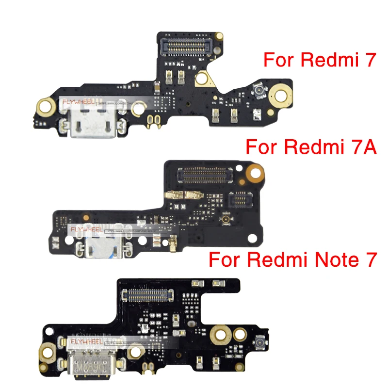 Шлейф для зарядки Xiaomi Redmi 7 7A Note 1 шт.|Шлейфы мобильных телефонов| |