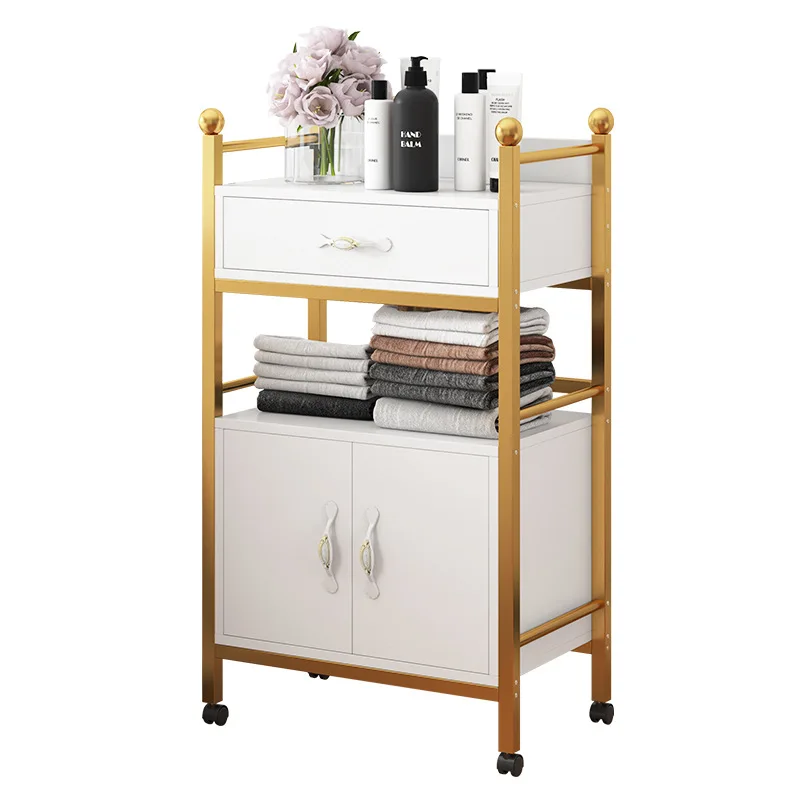 

Special cart for beauty salon multifunctional mobile tool cart beauty cart barber shop tool cabinet instrument cart storage box