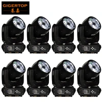 china led stage lighting 8 pack 6x40w 4in1 mini bee eye zoom led moving head light washbeamgoboeffect mode full color display