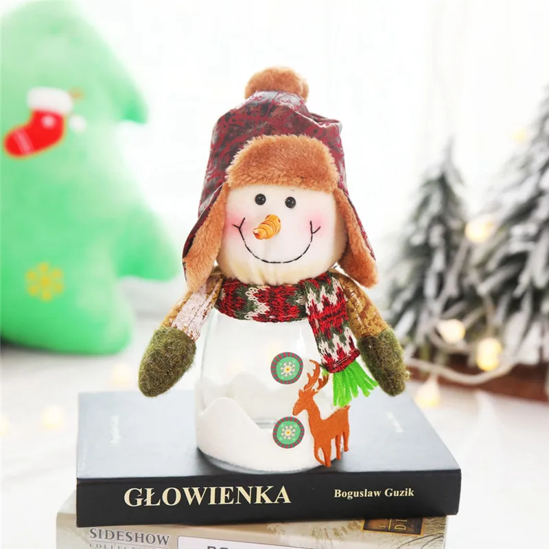 Новая детская Рождественская ваза для конфет бутылка хранения мешок Санта