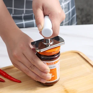 bottle adjustable lid opener kitchen tool easy open gadget jar bottles cap accesories can openers for botle steel stainless tin free global shipping
