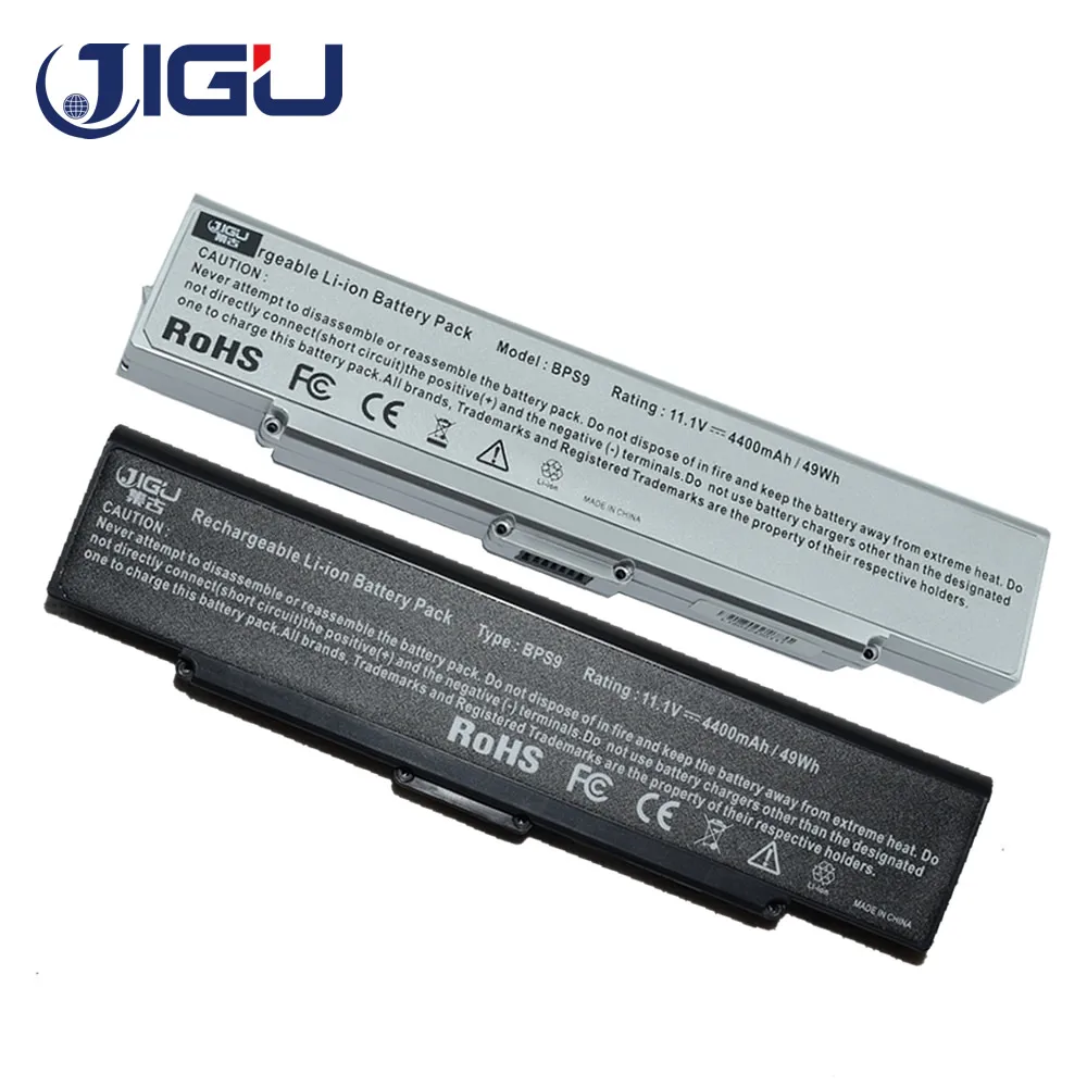 JIGU NO CD Аккумулятор для ноутбука Sony VGP BPS10 BPS9/B BPS9/S BPS9 BPS9A/B 6 ячеек|laptop battery for sony|laptop