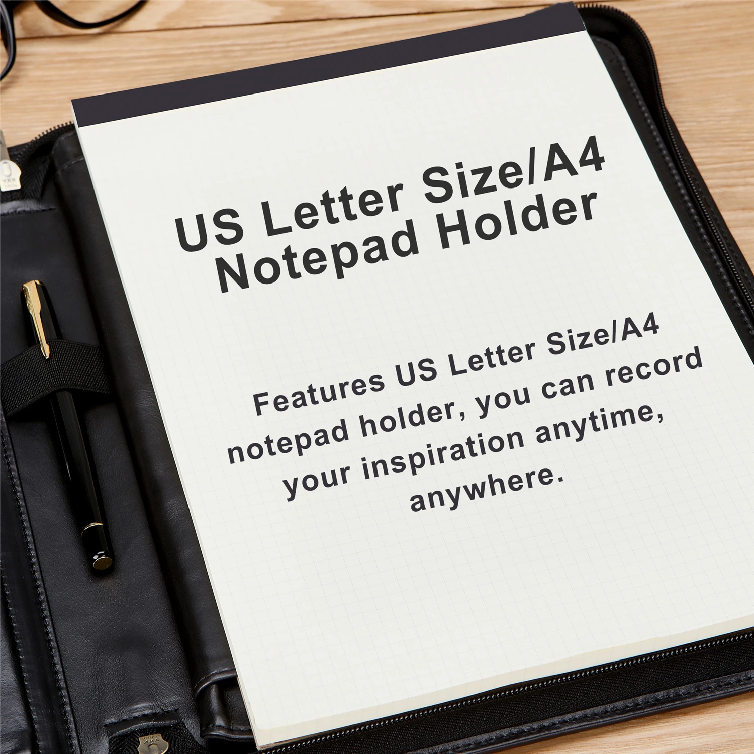 Органайзер папка для документов a4 из восковой тканью кожи ручной работы