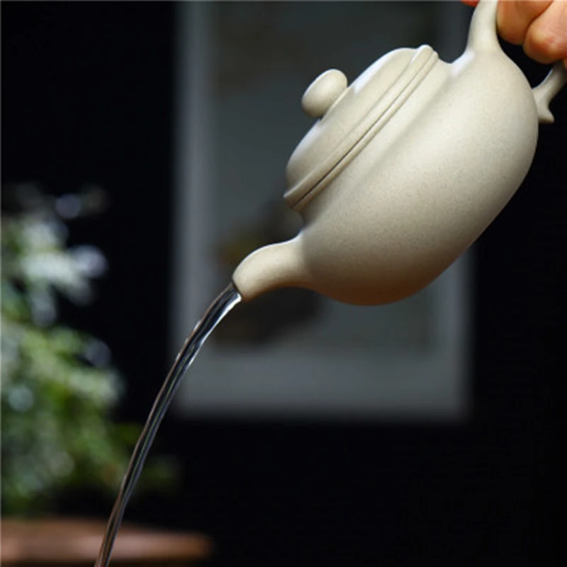 

Yixing Purple Sand Teapot Original Mine Blue Clay Antique Pot Handmade Daily 280 ML Tea Set Origin Wholesale