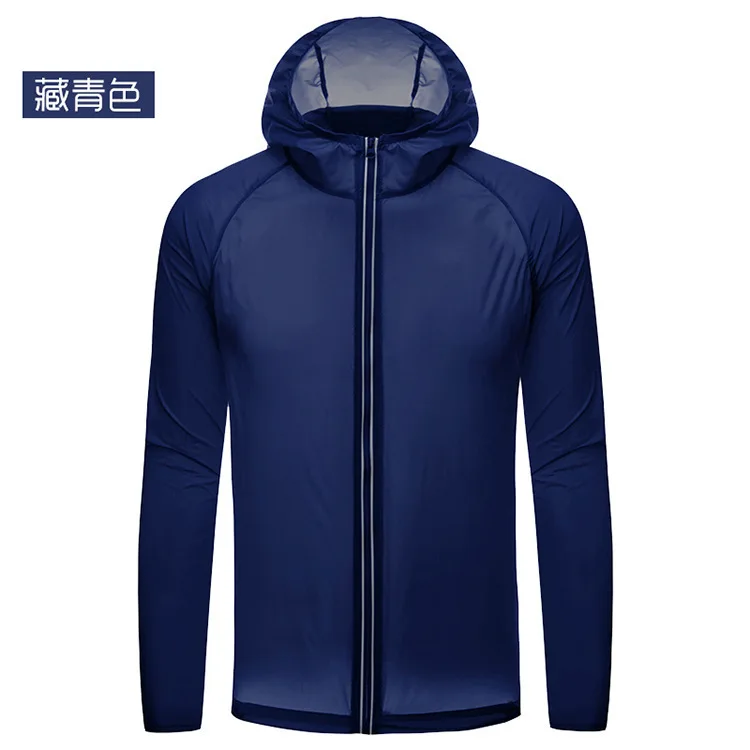 

New sun protection clothing custom outdoor skin clothing men UV protection skin windbreaker sun protection clothing